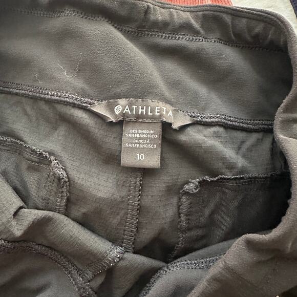 Athleta Trekkie Shorts Black Size 10 - Picture 5 of 5